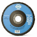 Reinigungsscheibe,Grobreinigungsvlies,CBS Scheibe 125 mm Schwarz